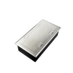 翻盖式地面多媒体信息接口盒 平插系列