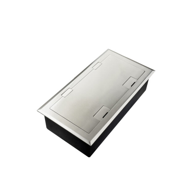 翻盖式地面多媒体信息接口盒 平插系列