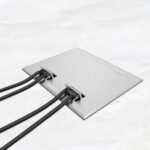 翻盖式地面多媒体信息接口盒 斜插系列