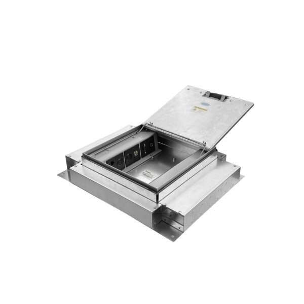 翻盖式地面多媒体信息接口盒 装饰面系列