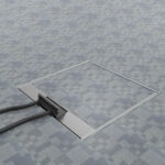 翻盖式地面多媒体信息接口盒 装饰面系列