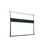 二次升降的电动玻纤拉线投影银幕 SL系列