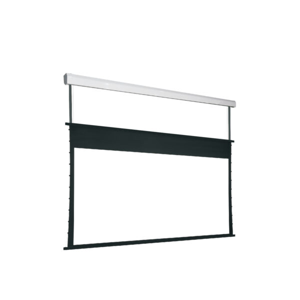 二次升降的电动玻纤拉线投影银幕 SL系列