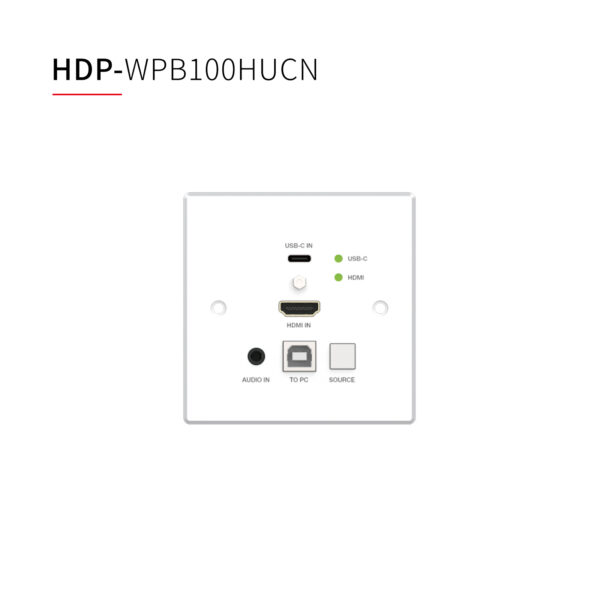 信号延长器-墙面 HDP-WPB100HUCN