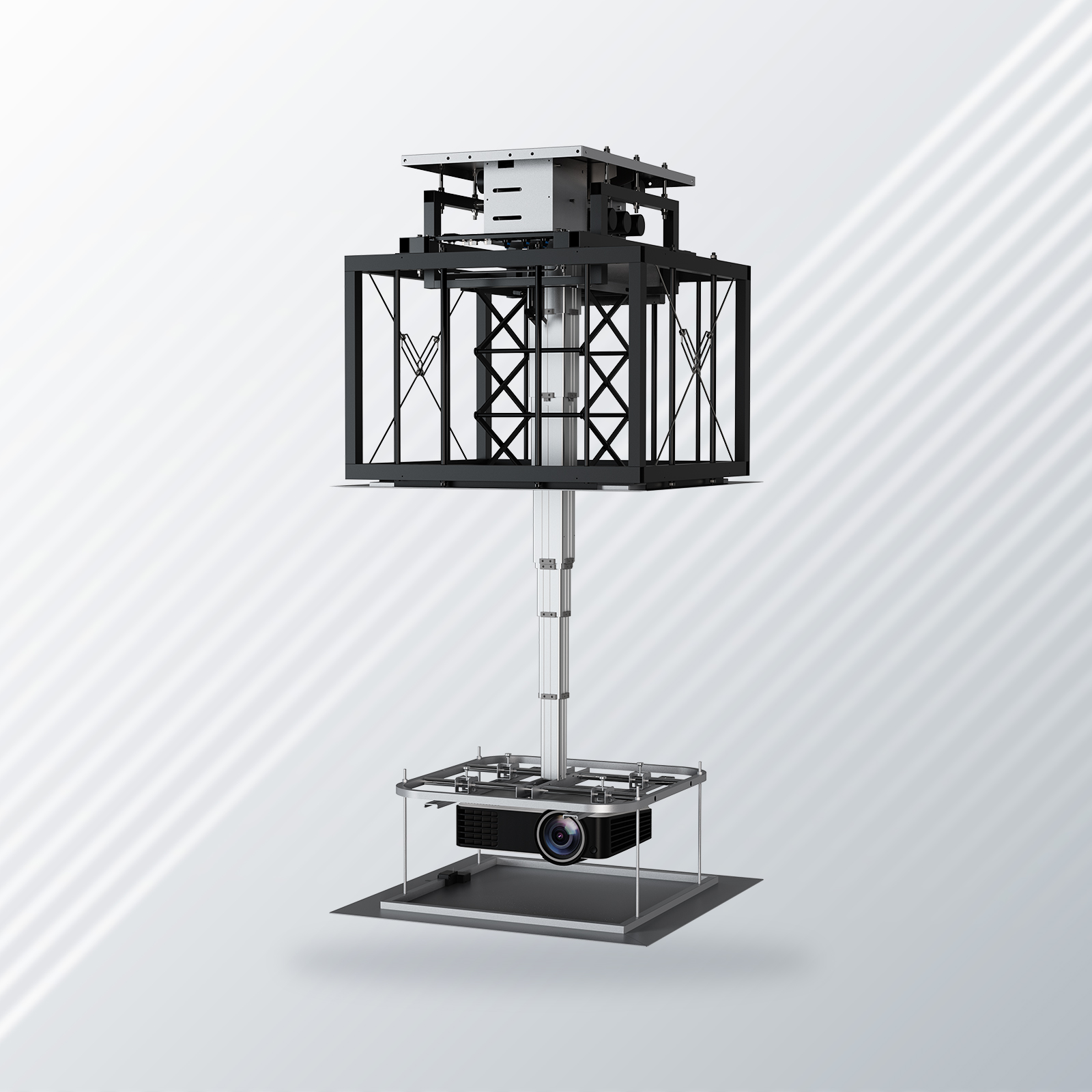 Concealed-and-Motorized-Projector-Lift