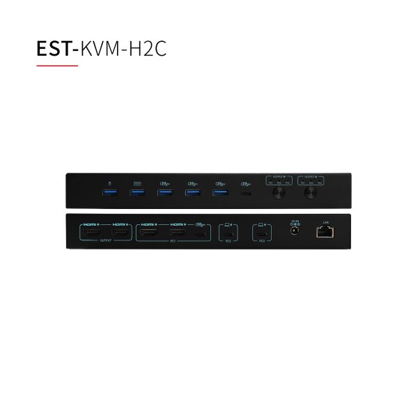演示协作切换器 EST-KVM-H2C
