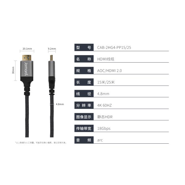 HDMI-AOC复合线缆