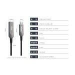 USB-A AOC复合线缆