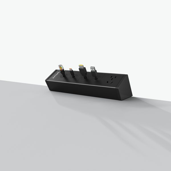 多功能桌侧夹装信号接口盒 ZQC-B164系列